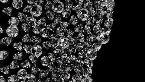 Обои черный фон, бриллианты, камешки, драгоценный камень, black background, diamonds, pebbles, gemstone разрешение 5000x3427 Загрузить