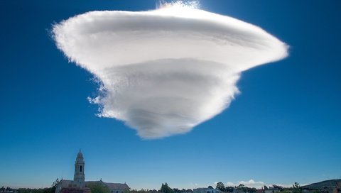 Обои небо, облака, природа, облако, лентикулярные облака, the sky, clouds, nature, cloud, lenticular clouds разрешение 3978x2746 Загрузить