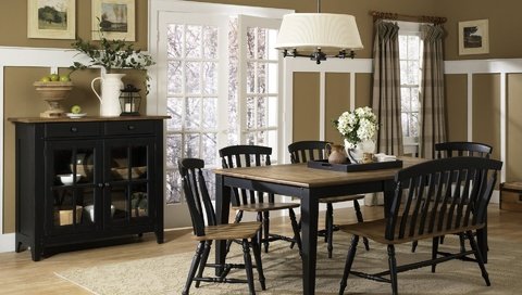 Обои стол, мебель, стулья, столовая, table, furniture, chairs, dining room разрешение 1920x1200 Загрузить