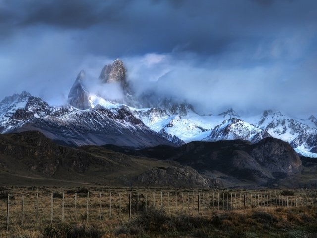 Обои облака, горы, аргентина, clouds, mountains, argentina разрешение 1920x1200 Загрузить