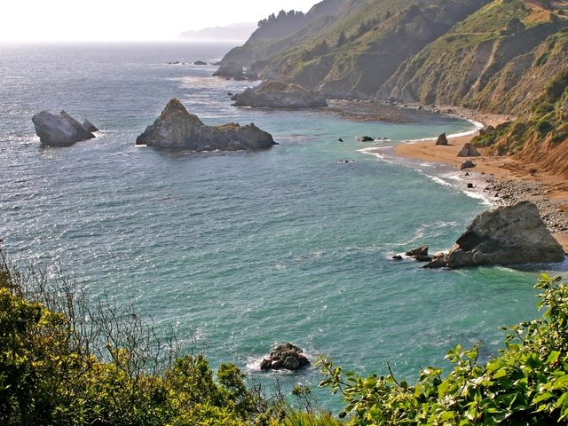 Обои скалы, природа, море, побережье, rocks, nature, sea, coast разрешение 1920x1200 Загрузить
