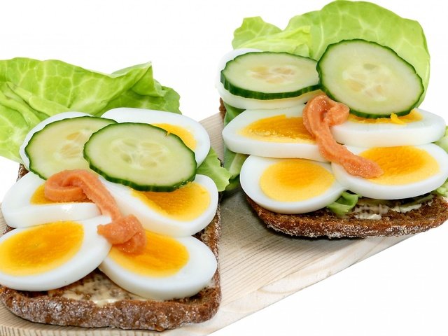 Обои яйца, капуста, бутерброды, огурец, eggs, cabbage, sandwiches, cucumber разрешение 1920x1200 Загрузить