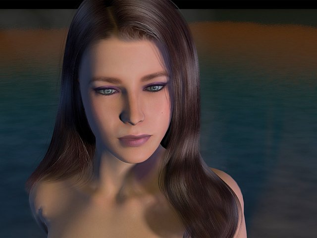 Обои закат, девушка, море, лицо, hd, 3d девушка, 3d графика, sunset, girl, sea, face, 3d girl, 3d graphics разрешение 3841x2159 Загрузить