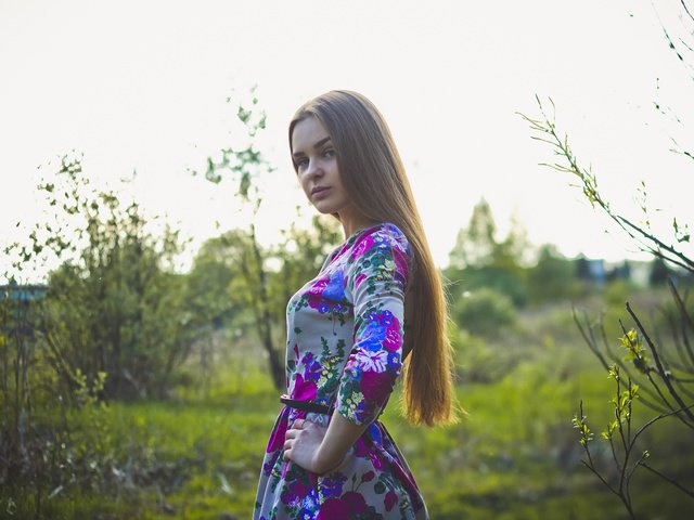 Обои природа, девушка, платье, взгляд, волосы, илья кладь, ilya klad, nature, girl, dress, look, hair, ilya baggage разрешение 4982x3321 Загрузить