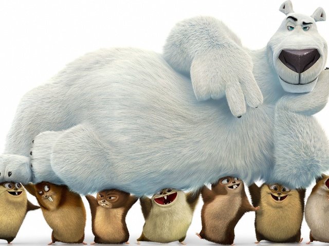 Обои медвед, anima, kuma, animated movie animated film, norm of the north, norm, bear разрешение 2880x1753 Загрузить