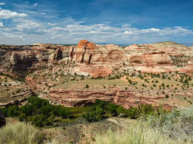 Обои скалы, пейзаж, пустыня, каньон, юта, scgerding, rocks, landscape, desert, canyon, utah разрешение 3840x2400 Загрузить