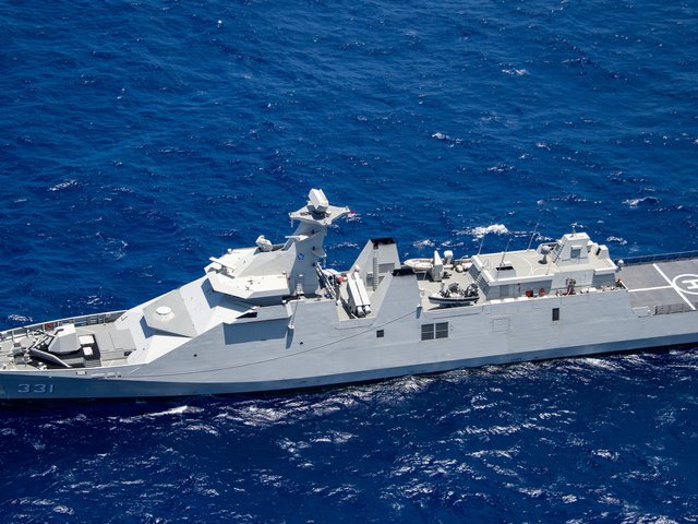 Обои фрегат, вмс индонезии, kri martadinata (331), frigate, the navy of indonesia разрешение 2112x1188 Загрузить