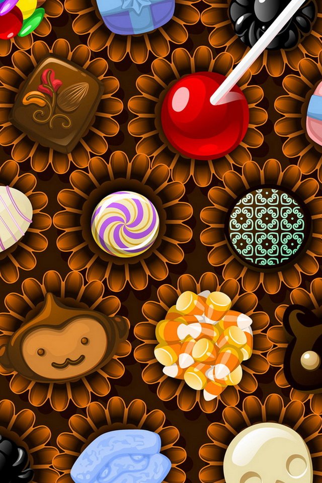 Обои конфеты, шоколад, леденцы, пастила, candy, chocolate, lollipops разрешение 1920x1200 Загрузить