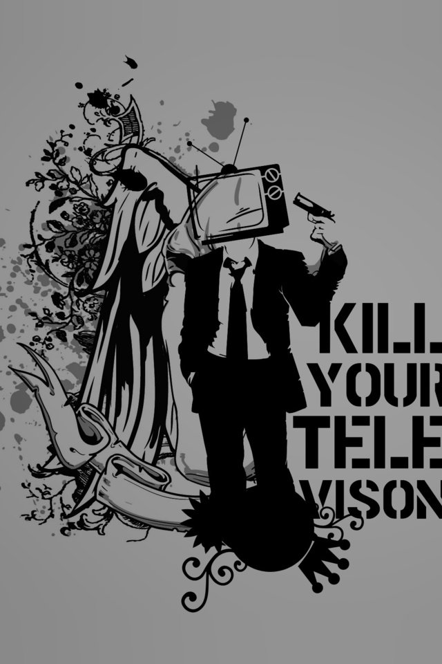 Обои вектор, потребитель, kill television, vector, the consumer разрешение 2560x1600 Загрузить