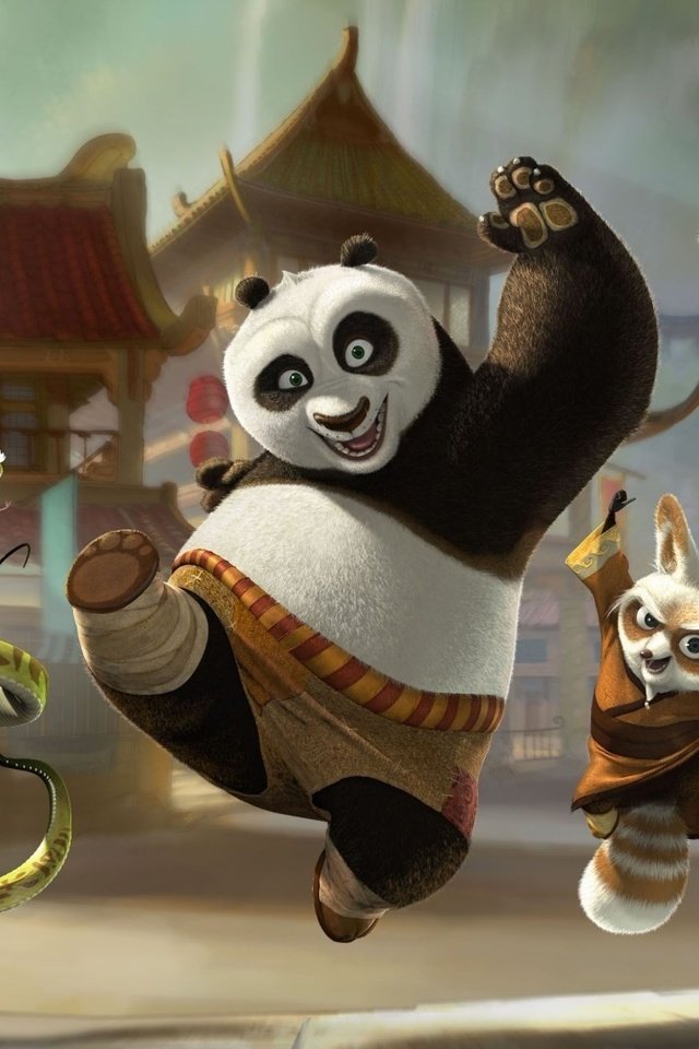 Обои кун-фу панда, kung fu panda разрешение 1920x1080 Загрузить