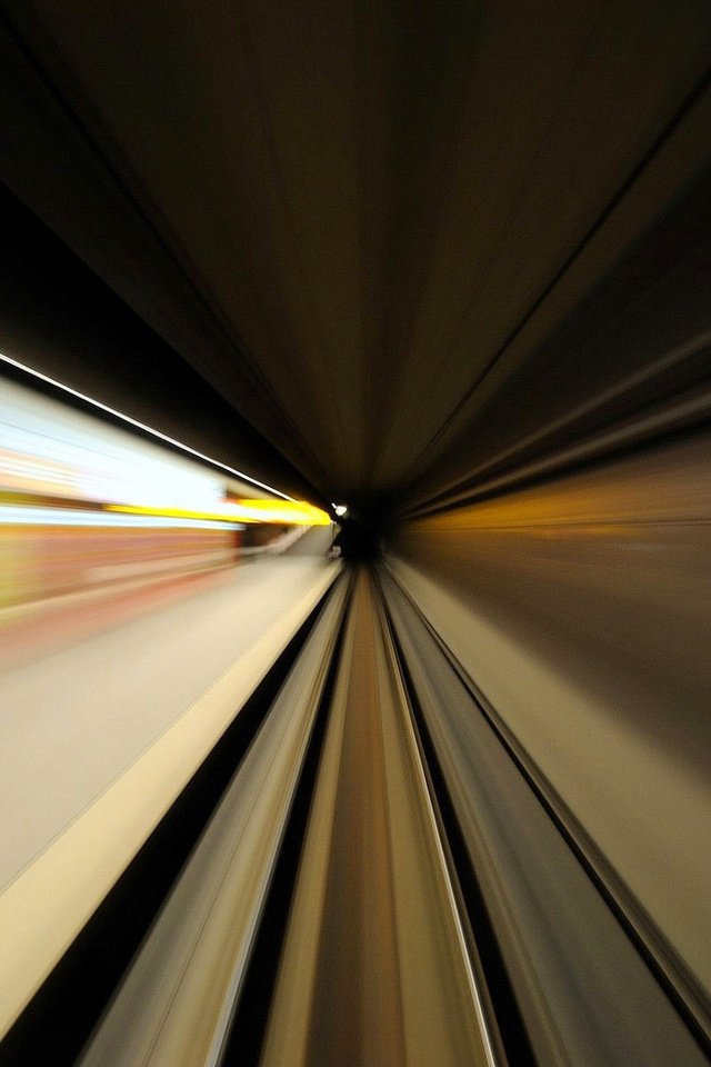 Обои арт, скорость, движение, метро, подземка, art, speed, movement, metro, subway разрешение 1920x1200 Загрузить