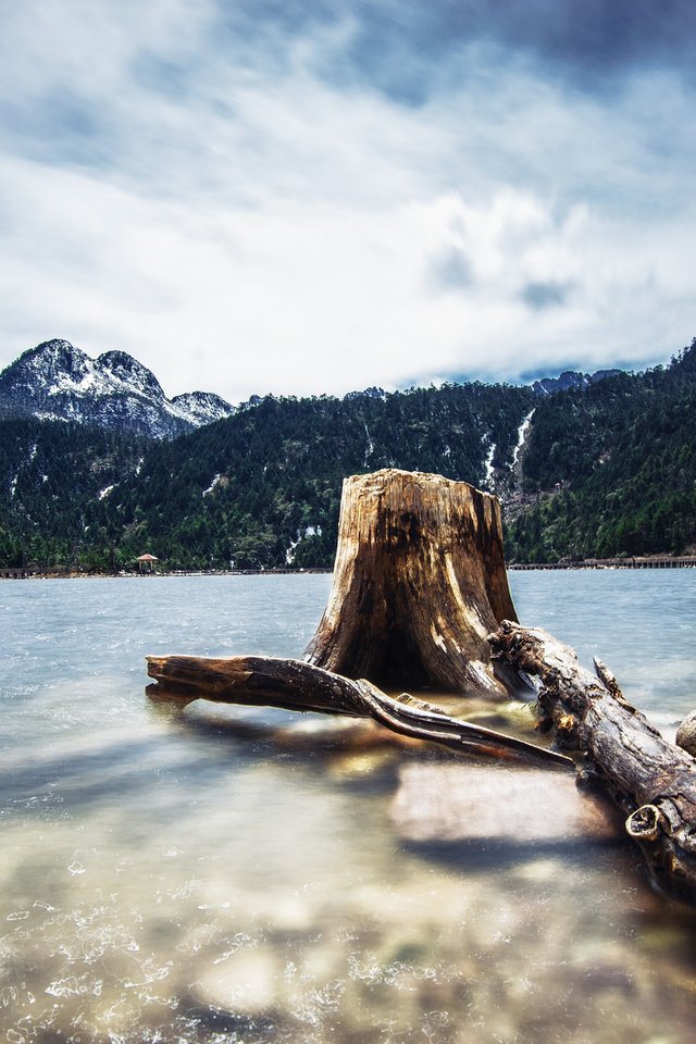 Обои небо, озеро, горы, природа, китай, a glacier lake in xichang, сичан, the sky, lake, mountains, nature, china, xichang разрешение 2048x1225 Загрузить