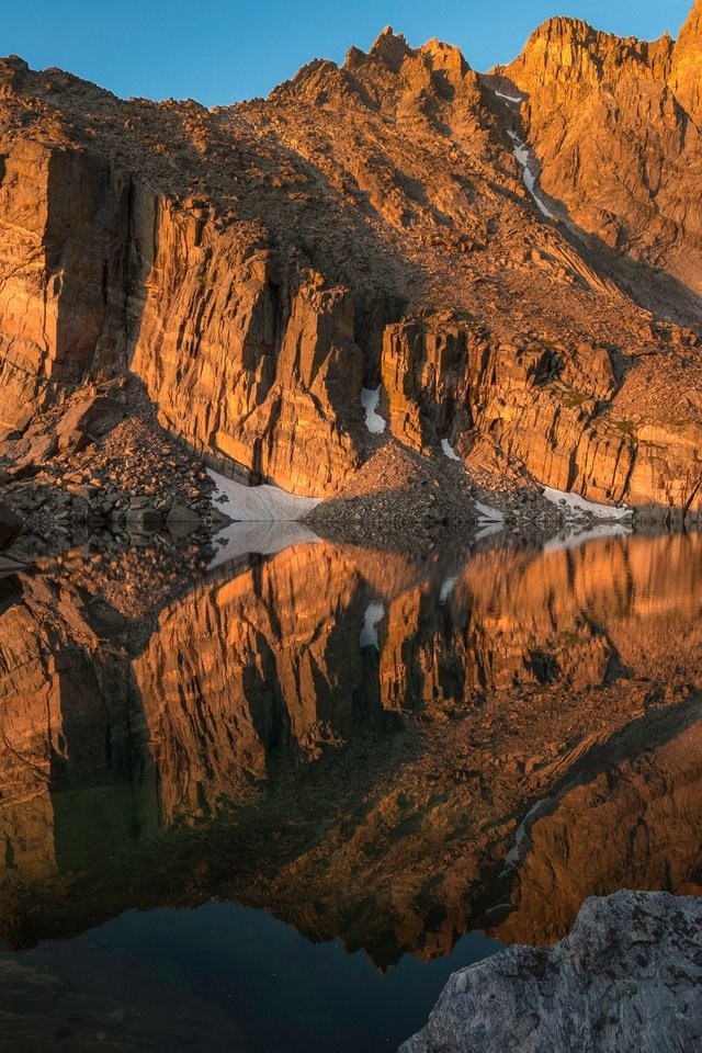 Обои вода, скалы, отражение, water, rocks, reflection разрешение 2400x1602 Загрузить