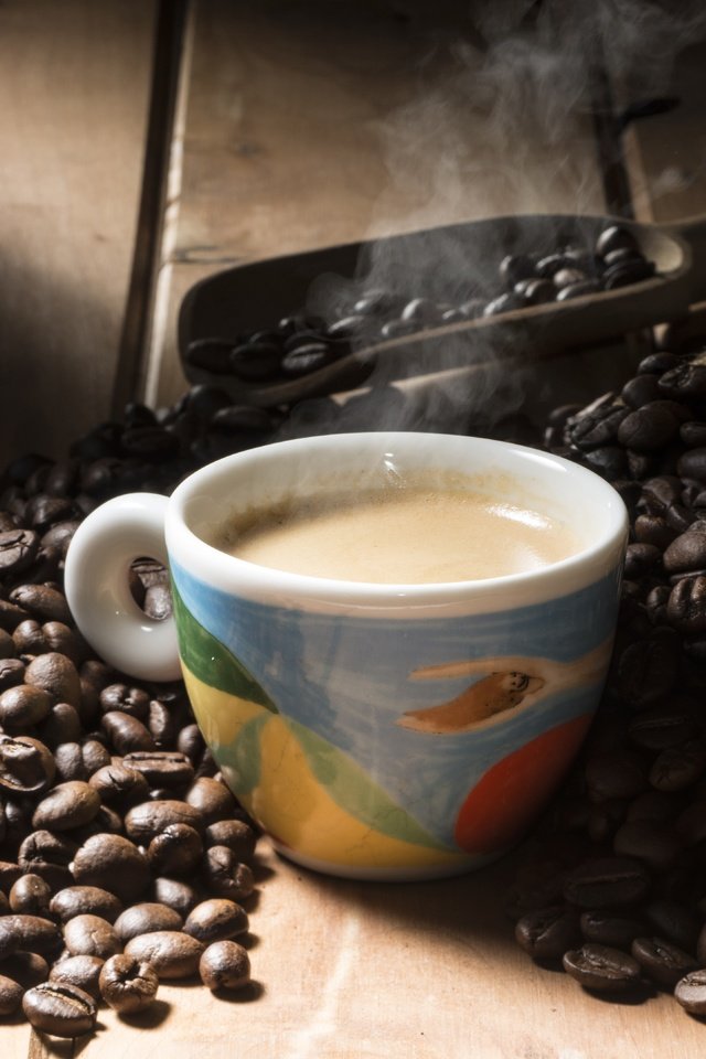 Обои кофе, чашка, кофейные зерна, мешковина, совок, coffee, cup, coffee beans, burlap, scoop разрешение 7014x4324 Загрузить