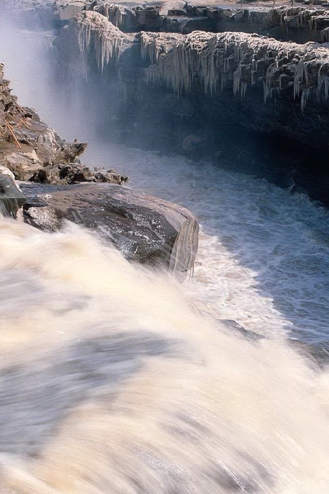 Обои вода, камни, водопад, water, stones, waterfall разрешение 1920x1080 Загрузить