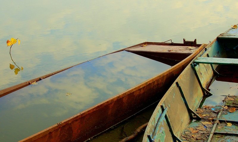 Обои вода, отражение, лодка, water, reflection, boat разрешение 1920x1440 Загрузить
