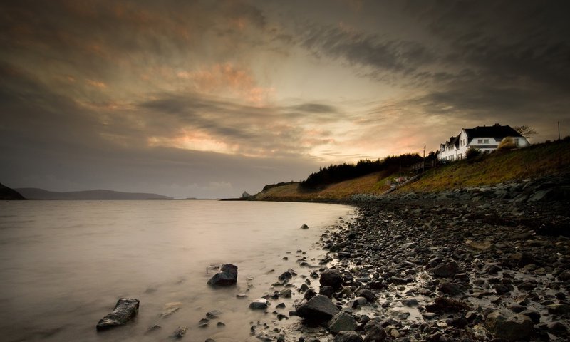 Обои камни, берег, море, шотландия, stones, shore, sea, scotland разрешение 2560x1600 Загрузить