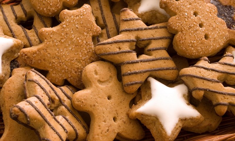 Обои формы, звезда, человечек, печенье, ёлочка, form, star, man, cookies, herringbone разрешение 1920x1200 Загрузить
