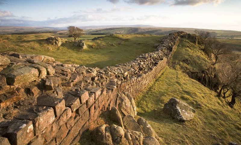 Обои пейзаж, стена, англия, долина, landscape, wall, england, valley разрешение 1920x1200 Загрузить