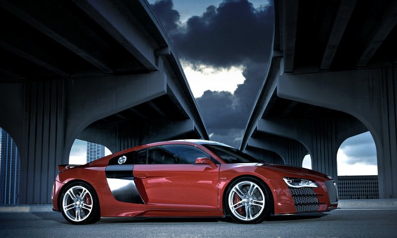 Обои audi r8. разрешение 1920x1200 Загрузить