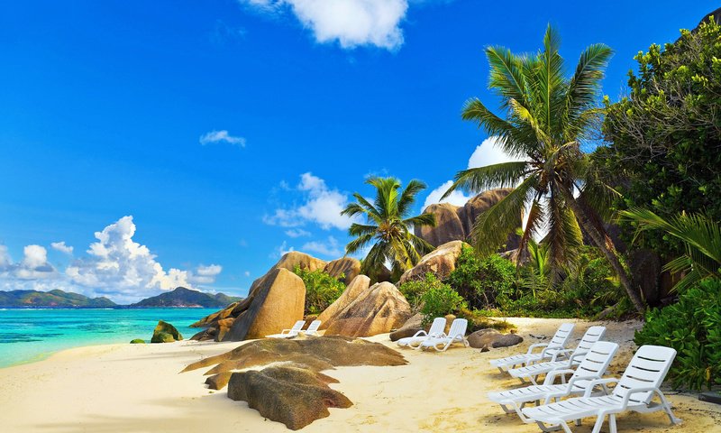 Обои море, пляж, отдых, тропики, сейшелы, sea, beach, stay, tropics, seychelles разрешение 4246x2827 Загрузить