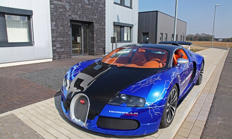 Обои суперкар, бугатти, вейрон, supercar, bugatti, veyron разрешение 2560x1600 Загрузить