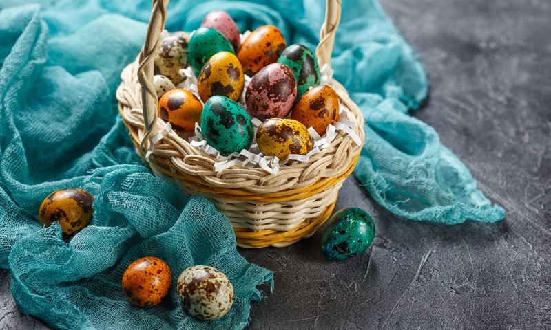 Обои пасха, корзинка, яйца крашеные, easter, basket, the painted eggs разрешение 5472x3648 Загрузить