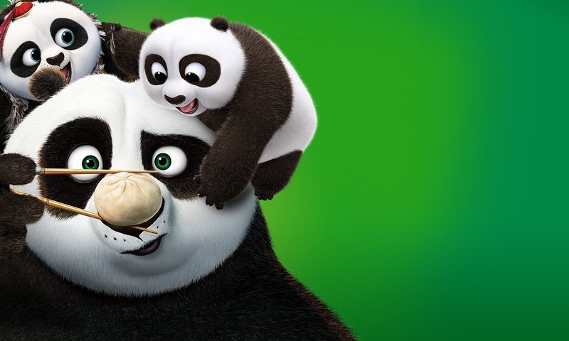 Обои панда, кино, палочки, пельмешка, кунг-фу панда 3, panda, movie, sticks, dumplings, kung fu panda 3 разрешение 1920x1080 Загрузить
