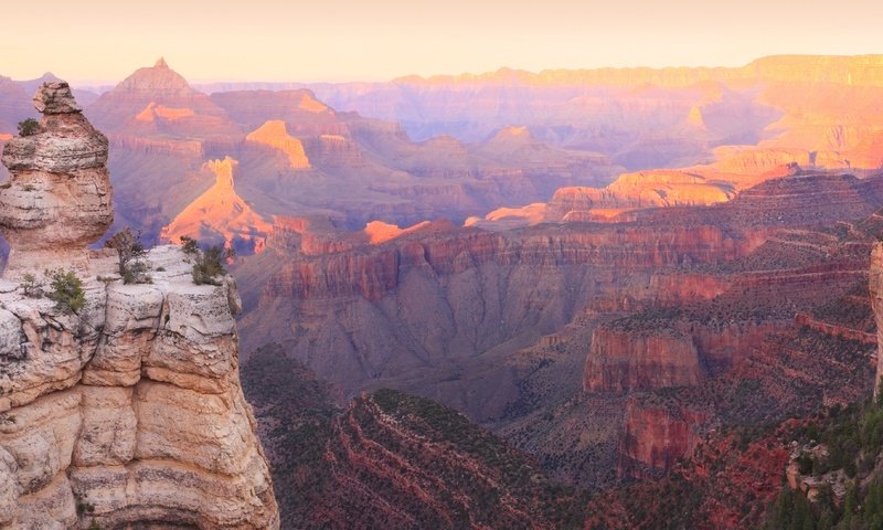 Обои горы, природа, скала, панорама, сша, гранд-каньон парк, mountains, nature, rock, panorama, usa, grand canyon park разрешение 5800x2200 Загрузить