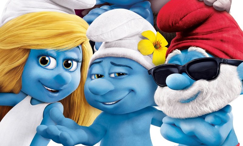 Обои семья, гномы, персонажи, смурфики, смурфики 2, smurfs 2, family, dwarves, characters, the smurfs, the smurfs 2 разрешение 3500x2500 Загрузить