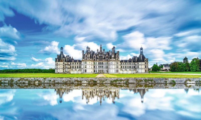 Обои замок, франция, chateau de chambord, шато, шамбор, castle, france, chateau, chambord разрешение 1920x1200 Загрузить