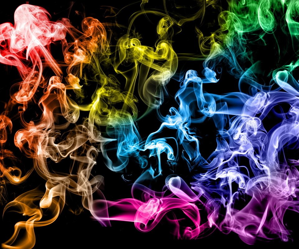 Обои дым, разноцветный, кольца, smoke, colorful, ring разрешение 1920x1200 Загрузить