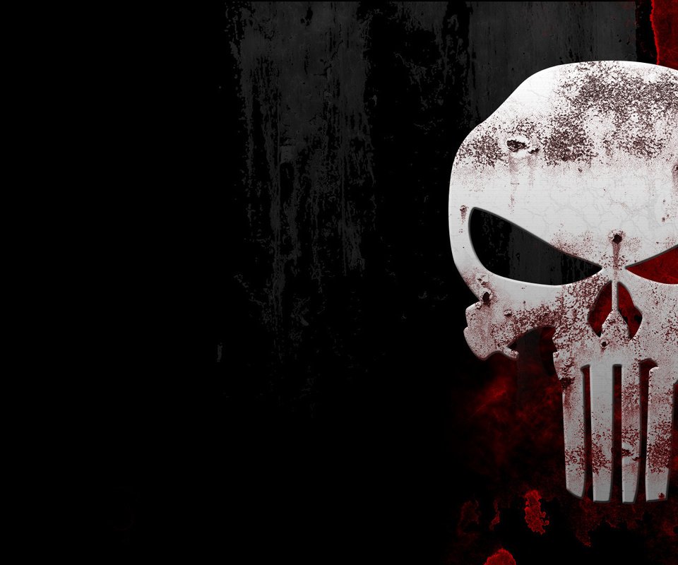 Обои фон, кровь, череп, каратель, background, blood, skull, the punisher разрешение 1920x1080 Загрузить