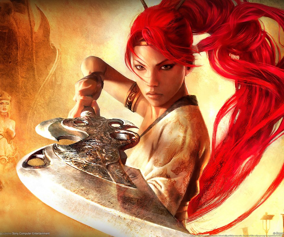 Обои девушка, воин, оружие, heavenly sword 2, girl, warrior, weapons разрешение 1920x1200 Загрузить