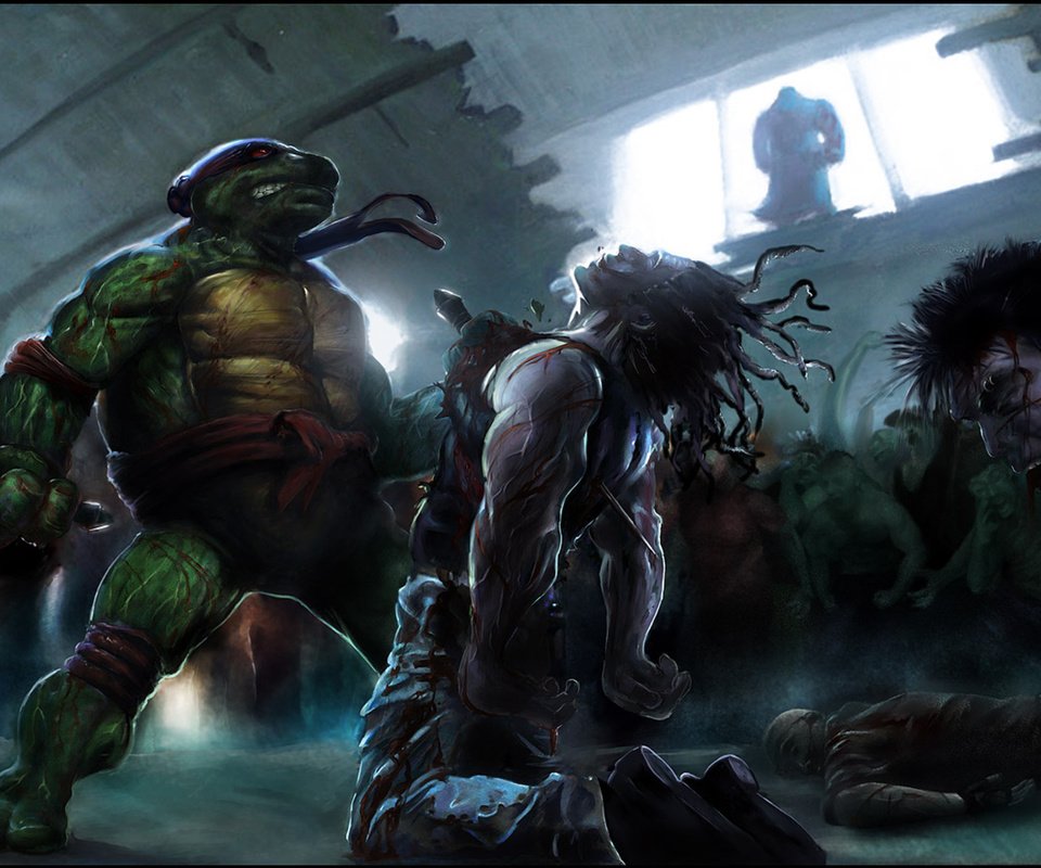 Обои черепашки-ниндзя, ninja turtles, рафаэль, teenage mutant ninja turtles, rafael разрешение 1920x1200 Загрузить