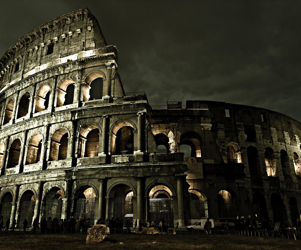 Обои италия, колизей, рим, italy, colosseum, rome разрешение 1920x1200 Загрузить