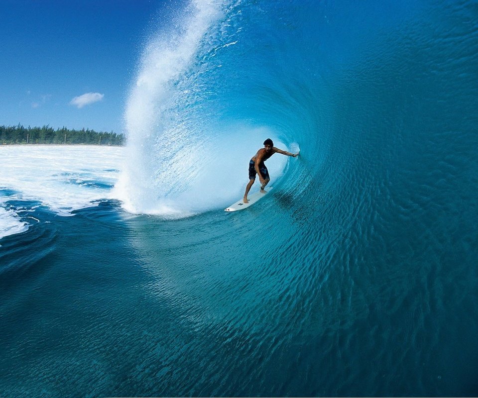 Обои волна, серфинг, wave, surfing разрешение 1920x1536 Загрузить