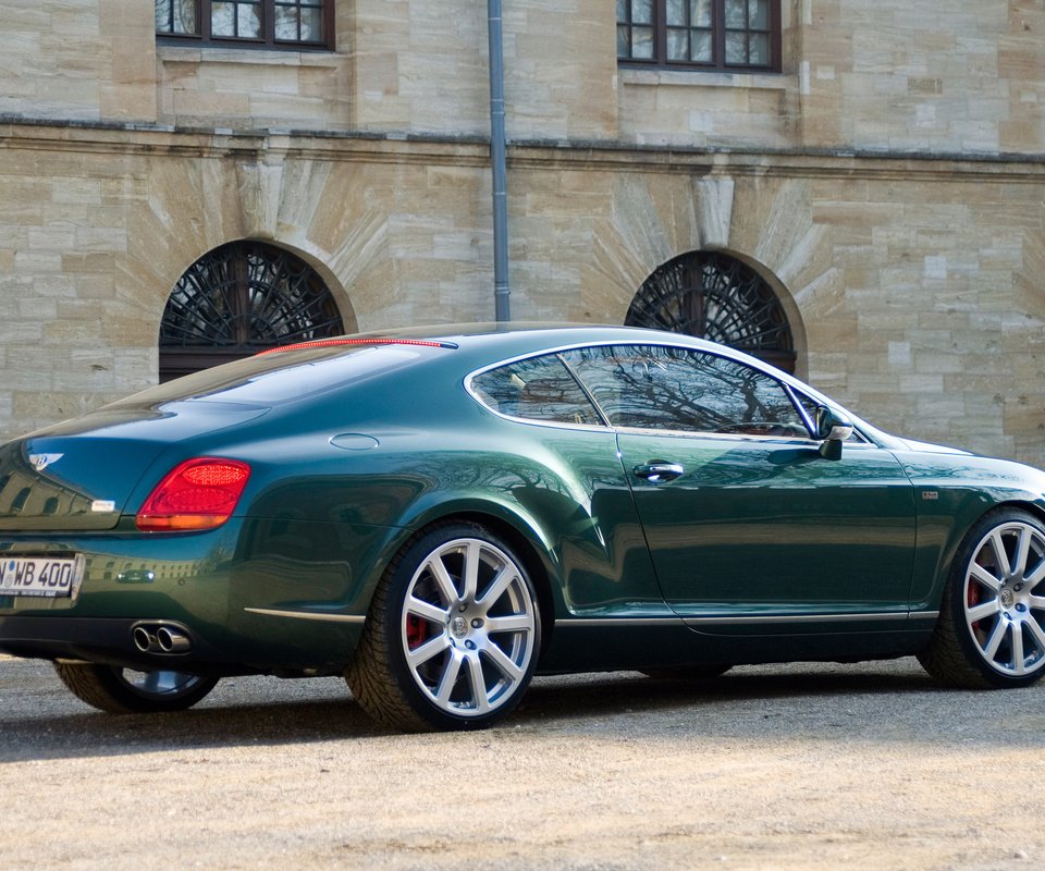 Обои зелёный, тюнинг, бентли, green, tuning, bentley разрешение 1920x1200 Загрузить