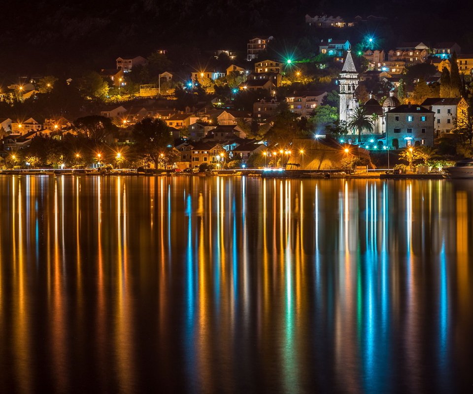 Обои отражение, черногория, котор, reflection, montenegro, to разрешение 2047x1196 Загрузить