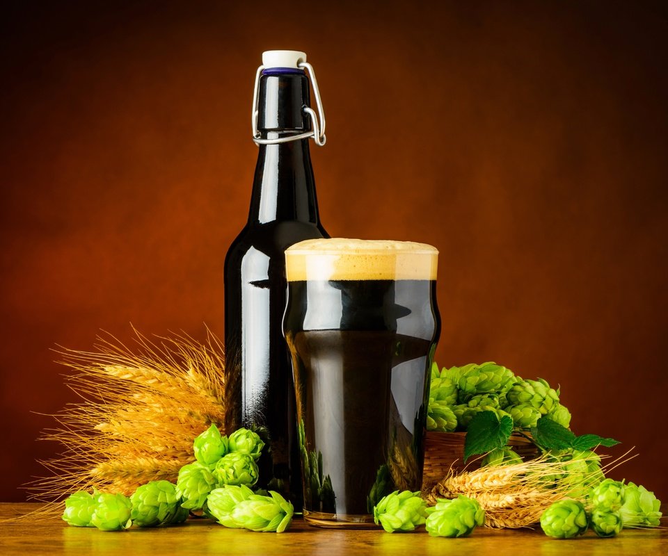 Обои стакан, пиво, солод, хмель, glass, beer, malt, hops разрешение 6031x4534 Загрузить