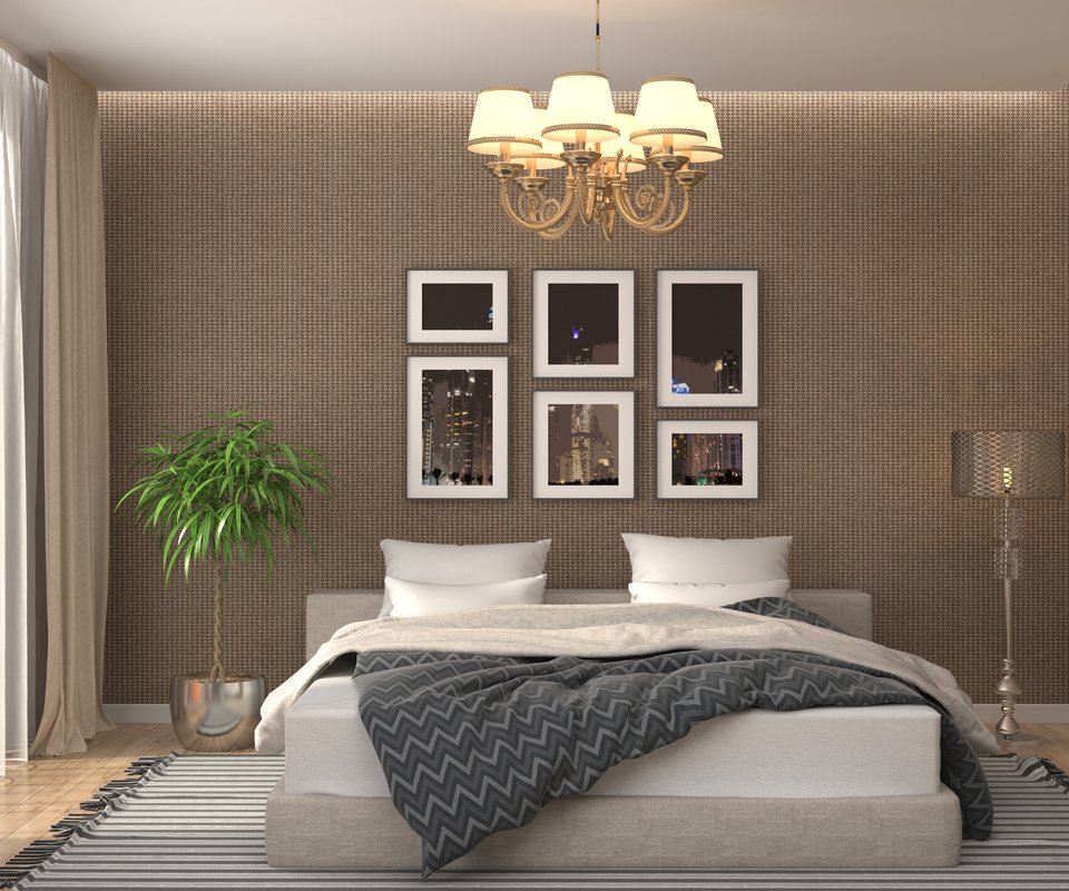 Обои дизайн, картинки, спальня, design, pictures, bedroom разрешение 6000x3375 Загрузить