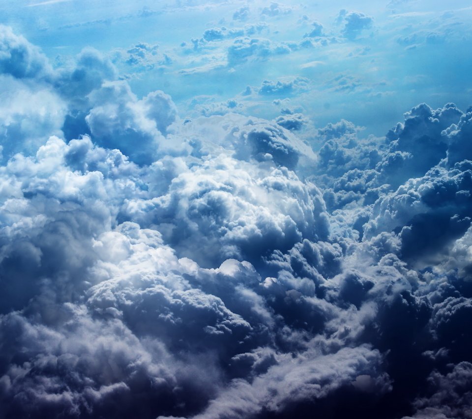 Обои небо, облака, цвет, небеса, голубой, the sky, clouds, color, heaven, blue разрешение 2700x1761 Загрузить