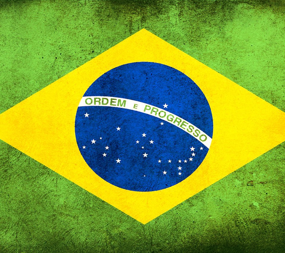 Обои грязь, флаг, бразилия, dirt, flag, brazil разрешение 1920x1200 Загрузить