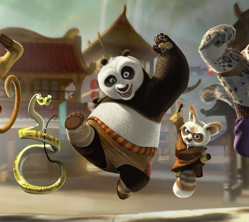 Обои кун-фу панда, kung fu panda разрешение 1920x1080 Загрузить