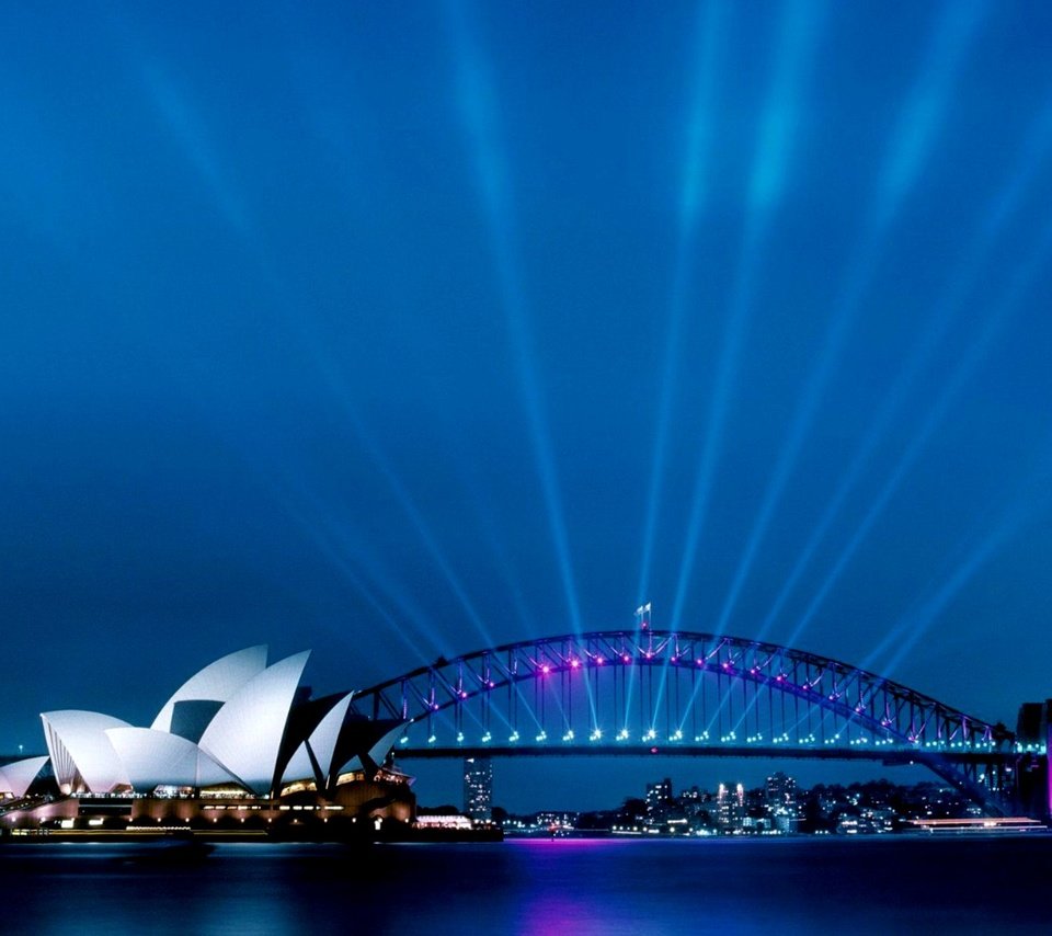 Обои огни, сидней, австралия, lights, sydney, australia разрешение 2000x1500 Загрузить