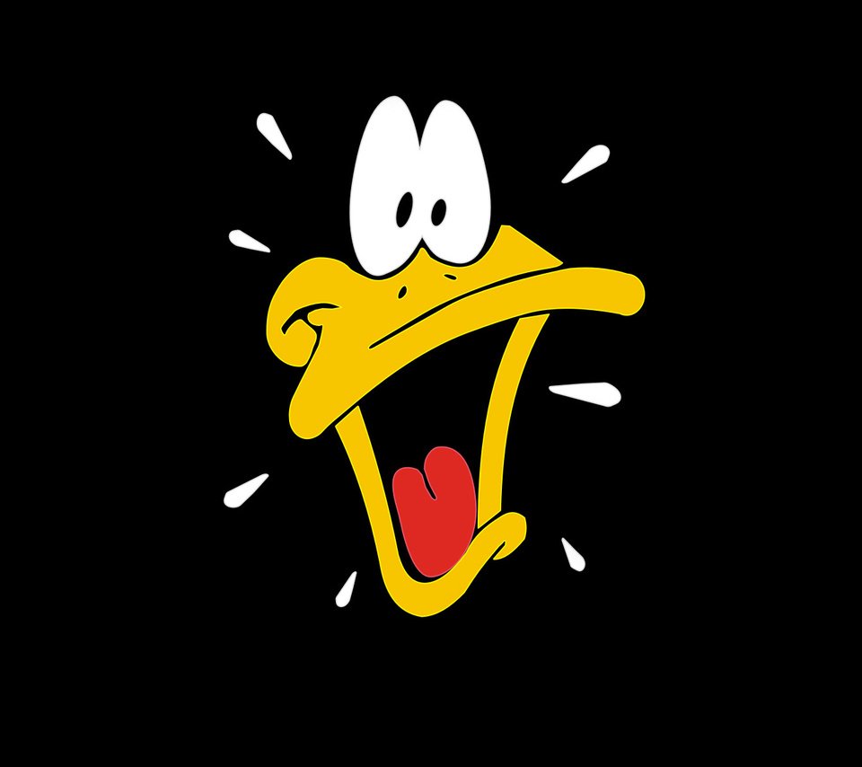 Обои мультфильм, черный фон, утка, дисней, веселые мелодии, даффи дак, cartoon, black background, duck, disney, funny ringtones, daffy duck разрешение 1920x1200 Загрузить