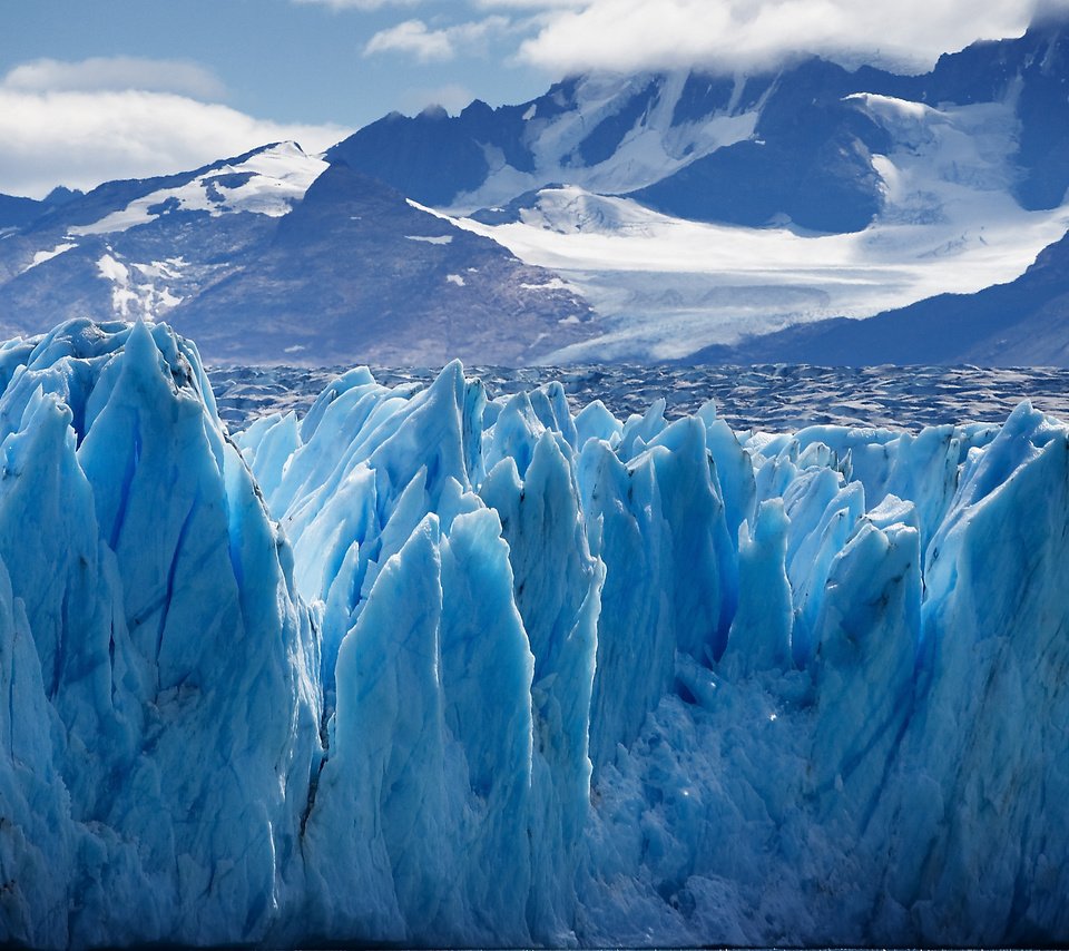 Обои горы, ледник, mountains, glacier разрешение 3453x2182 Загрузить