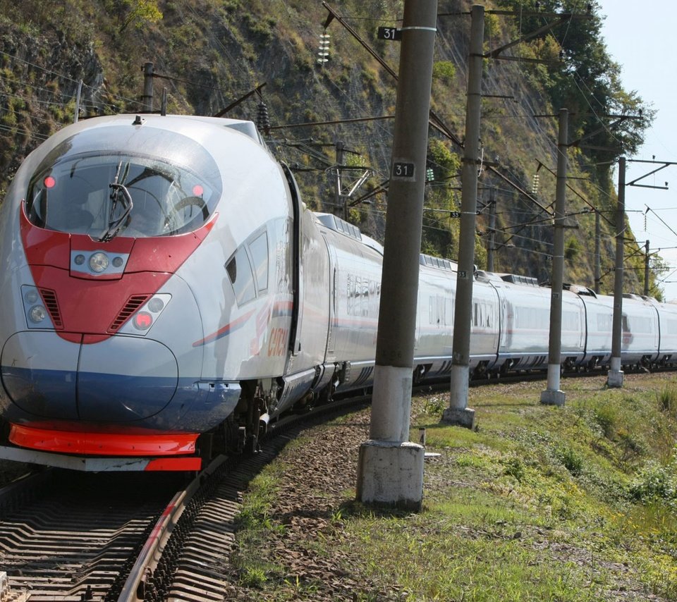 Обои сапсан поезд, sapsan train разрешение 2560x1600 Загрузить