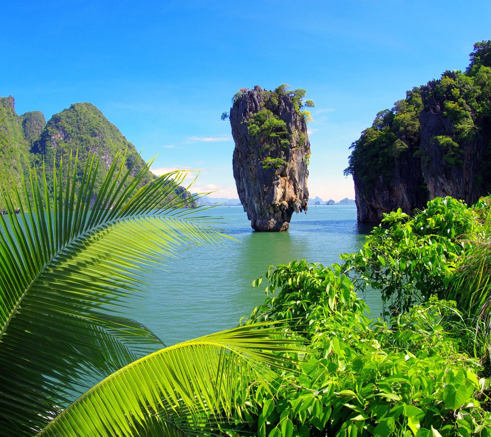 Обои скалы, пейзаж, море, тайланд, rocks, landscape, sea, thailand разрешение 4928x3264 Загрузить