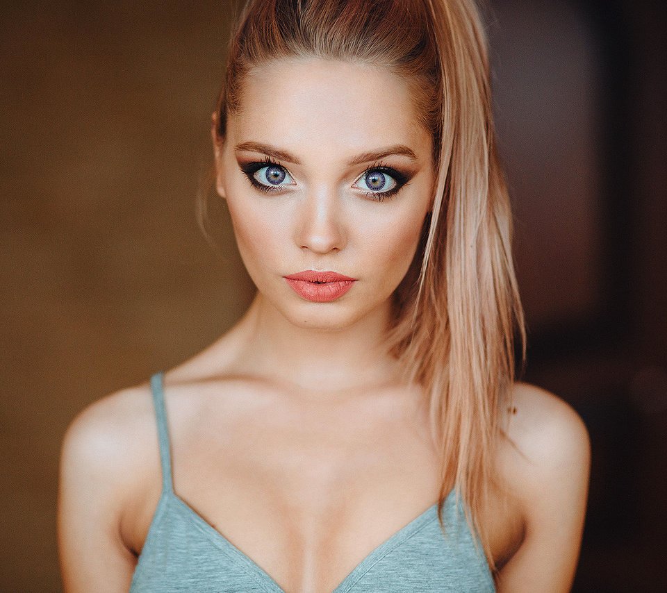 Обои девушка, блондинка, портрет, лицо, красивая, катя, katya, girl, blonde, portrait, face, beautiful, kate разрешение 1920x1182 Загрузить